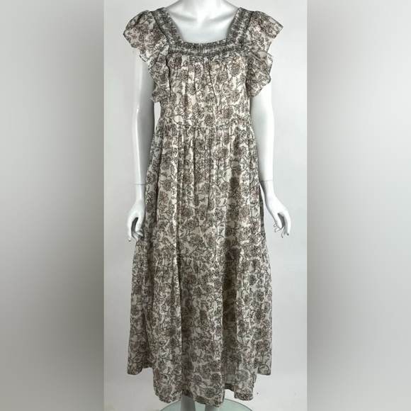 ⭐️SOLD⭐️NWT Free People Women's Bonita Printed Midi Dress - Picture 6 of 16